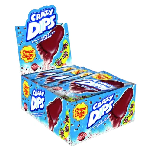 Chupa Chups Crazy Dips Cola 24 Stück im Karton