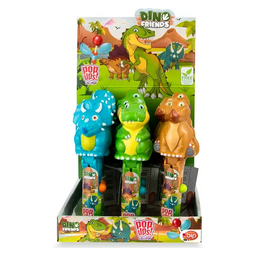 Dino Friends Pop ups Lollipop 12 Stück im Karton