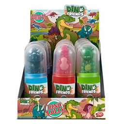 BIP Dino Friends 3D Dino Lolly 12 Stück im Karton