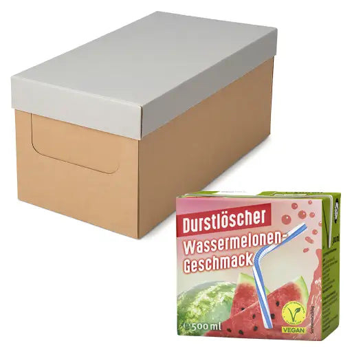 Durstlöscher Wassermelone Tetrapack FSG 0,5l 12x0.5l im Karton - Produktbild