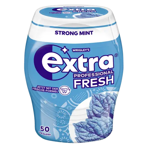 Wrigley's Extra Professional Fresh Strong Mint 12x50 Dragees
