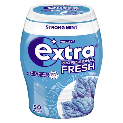 Wrigley's Extra Professional Fresh Strong Mint 12x50 Dragees