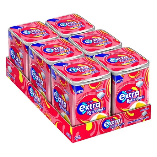 Extra Refreshers Strawberry Lemon 6x35 Dragees