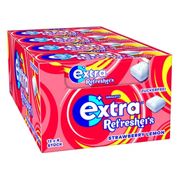 Extra Refreshers Strawberry Lemon 12 Stück im Karton