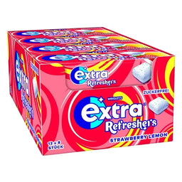 Extra Refreshers Strawberry Lemon 12 Stück im Karton