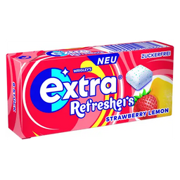 Extra Refreshers Strawberry Lemon 12 Stück im Karton