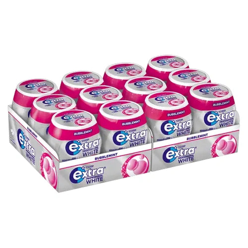 Wrigley's Extra Professional White Bubblemint 12x 50 Dragees