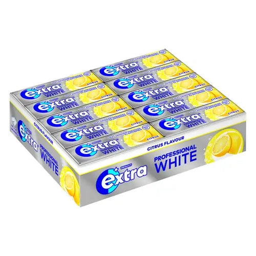Wrigley's Extra Professional White Citrus 30x10 Dragees