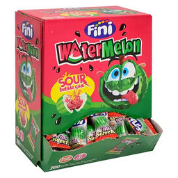 Fini Water Melon Bubble Gum 200 Stück im Karton