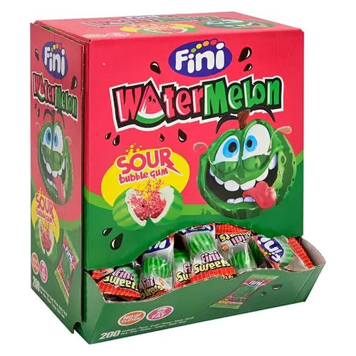 Fini Water Melon Bubble Gum 200 Stück im Karton