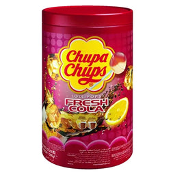 Chupa Chups Fresh Cola 100 Stück in der Dose