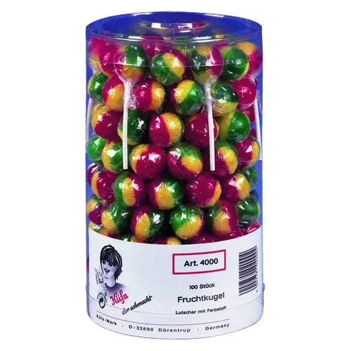 Küfa Frucht Kugel 100 Stück in der Dose