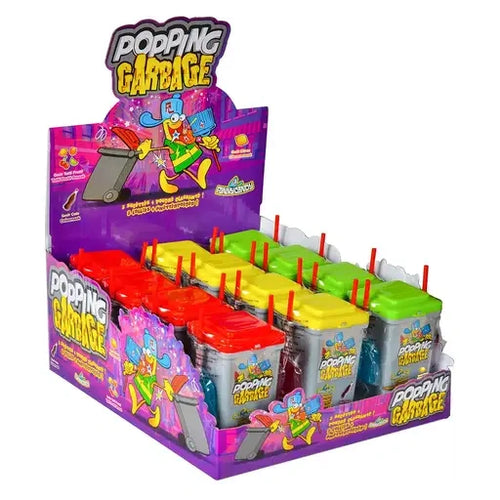 Funny Candy Popping Garbage 12 Stück im Karton