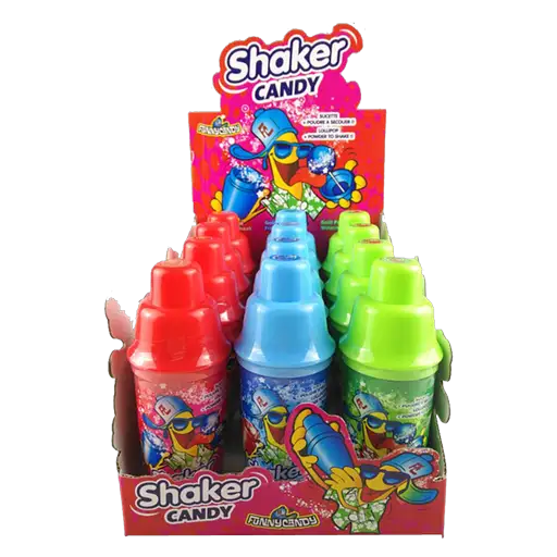 Funny Candy Shaker Candy 12 Stück im Karton