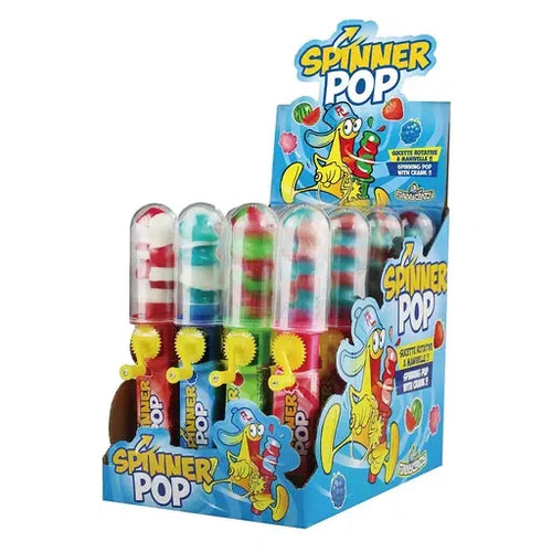 Funny Candy Spiner Pop 12 Stück im Karton