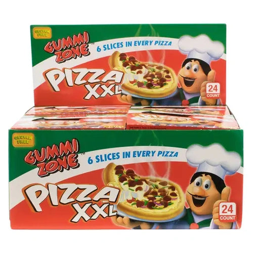 Gummi Zone Pizza XXL 24 Stück im Karton