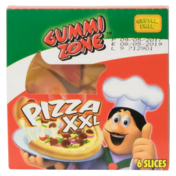 Gummi Zone Pizza XXL 24 Stück im Karton