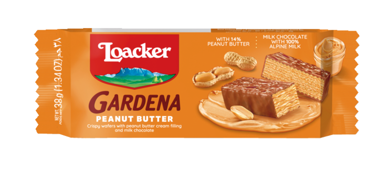 Loacker Gardena Peanut Butter 25x38g im Karton