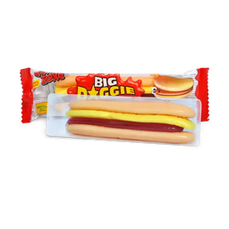 Gummi Zone Big Doggie Hot Dog 36 Stück im Karton