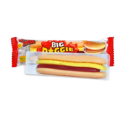 Gummi Zone Big Doggie Hot Dog 36 Stück im Karton