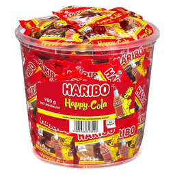 Haribo Happy Cola Minis 100 Stück in der Dose