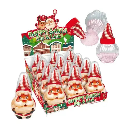Happy Santa Dip & Lick 12 Stück im Karton
