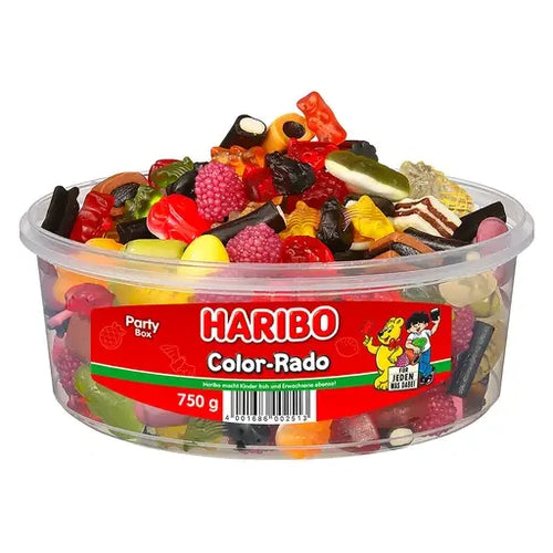 Haribo Color-Rado 750g in der Dose