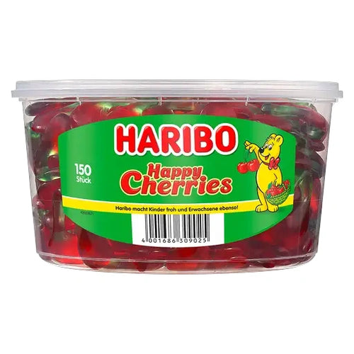 Haribo Happy Cherries 150 Stück in der Dose