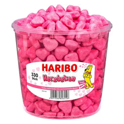 Haribo Herzbeben 330 Stück in der Dose