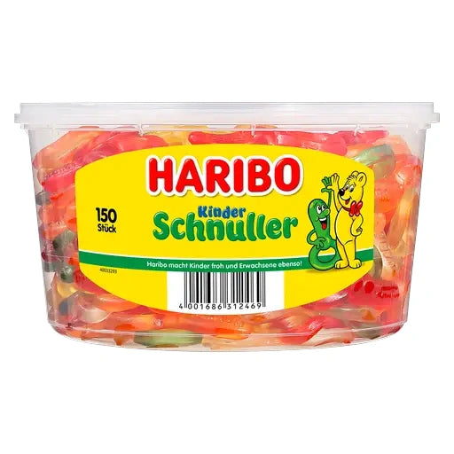 Haribo Kinder Schnuller 150 Stück in der Dose