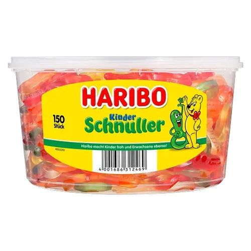 Haribo Kinder Schnuller 150 Stück in der Dose