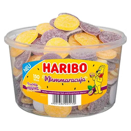 Haribo Mhmmaracuja 150 Stück in der Dose