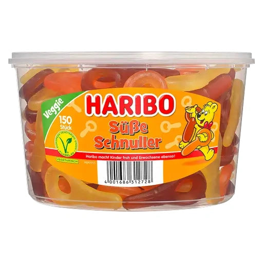 Haribo Süße Schnuller 150 Stück in der Dose
