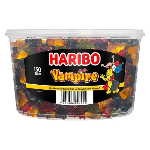 Haribo Vampire 150 Stück in der Dose
