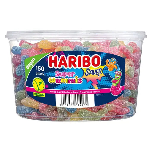 Haribo Super Wummis 150 Stück in der Dose