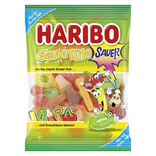 Haribo Saure Tüte 175g im Beutel