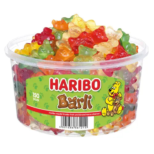 Haribo Bärli 150 Stück in der Dose
