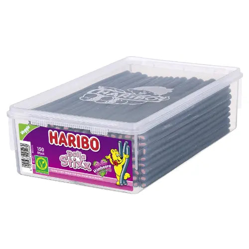 Haribo Balla Stixx Himbeere/Brombeere 150 Stück in der Dose