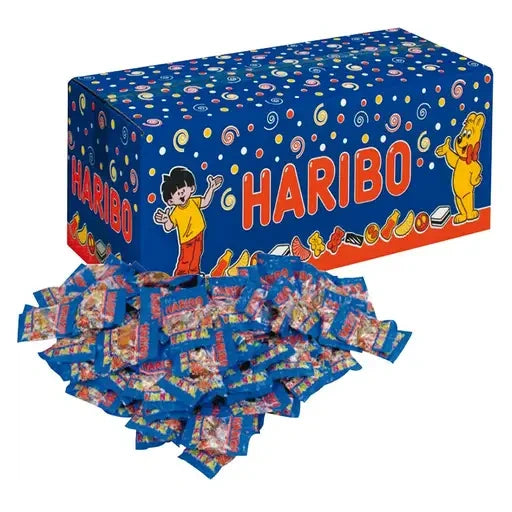 Haribo Karnevalskarton10 kg ca. 330 Beutel á 30g