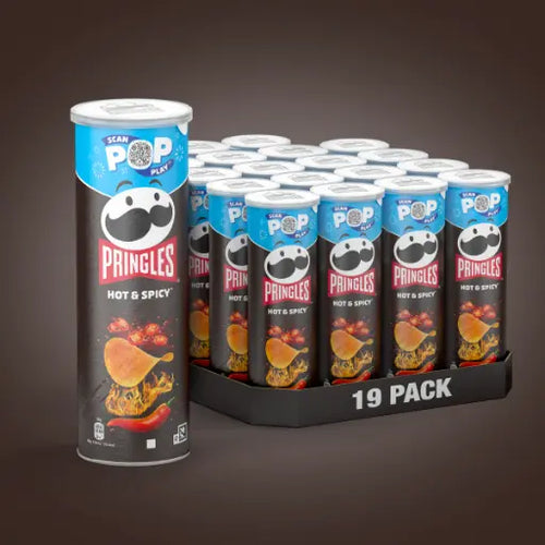 Pringles Hot & Spicy 19x165g im Karton