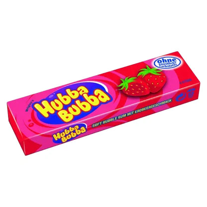 Hubba Bubba Erdbeere 20x5 Streifen