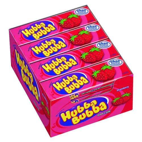 Hubba Bubba Erdbeere 20x5 Streifen