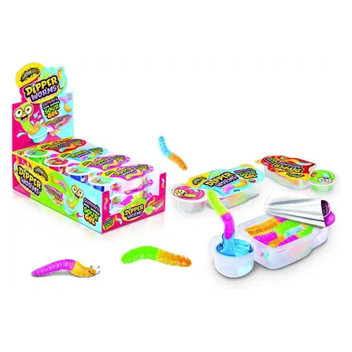 Johny Bee Dipper Worms 12 Stück im Karton