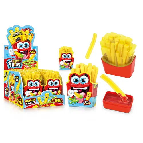 Johny Bee Gummy Fries 12 Stück im Karton