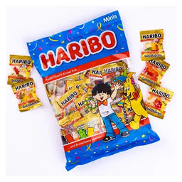 Haribo Goldbären Minis ca. 100 Stück im Beutel Goldige Kamelle für alle