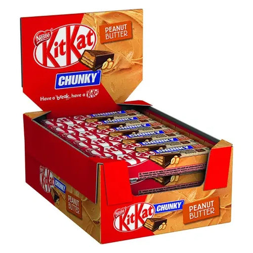 KitKat Chunky Peanut Butter 24x42g im Karton