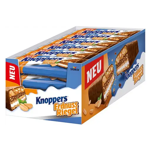 Knoppers ErdnussRiegel 24x40g im Karton