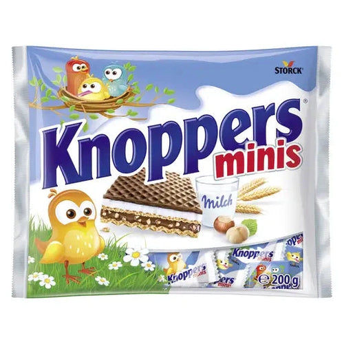 Knoppers Minis 18 Stück im Beutel