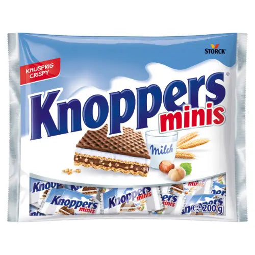 Knoppers Minis 18 Stück im Beutel