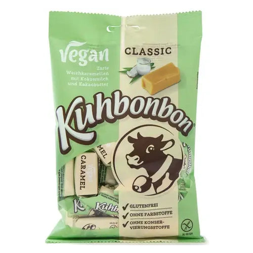Kuhbonbon Caramel vegan 165g im Beutel
